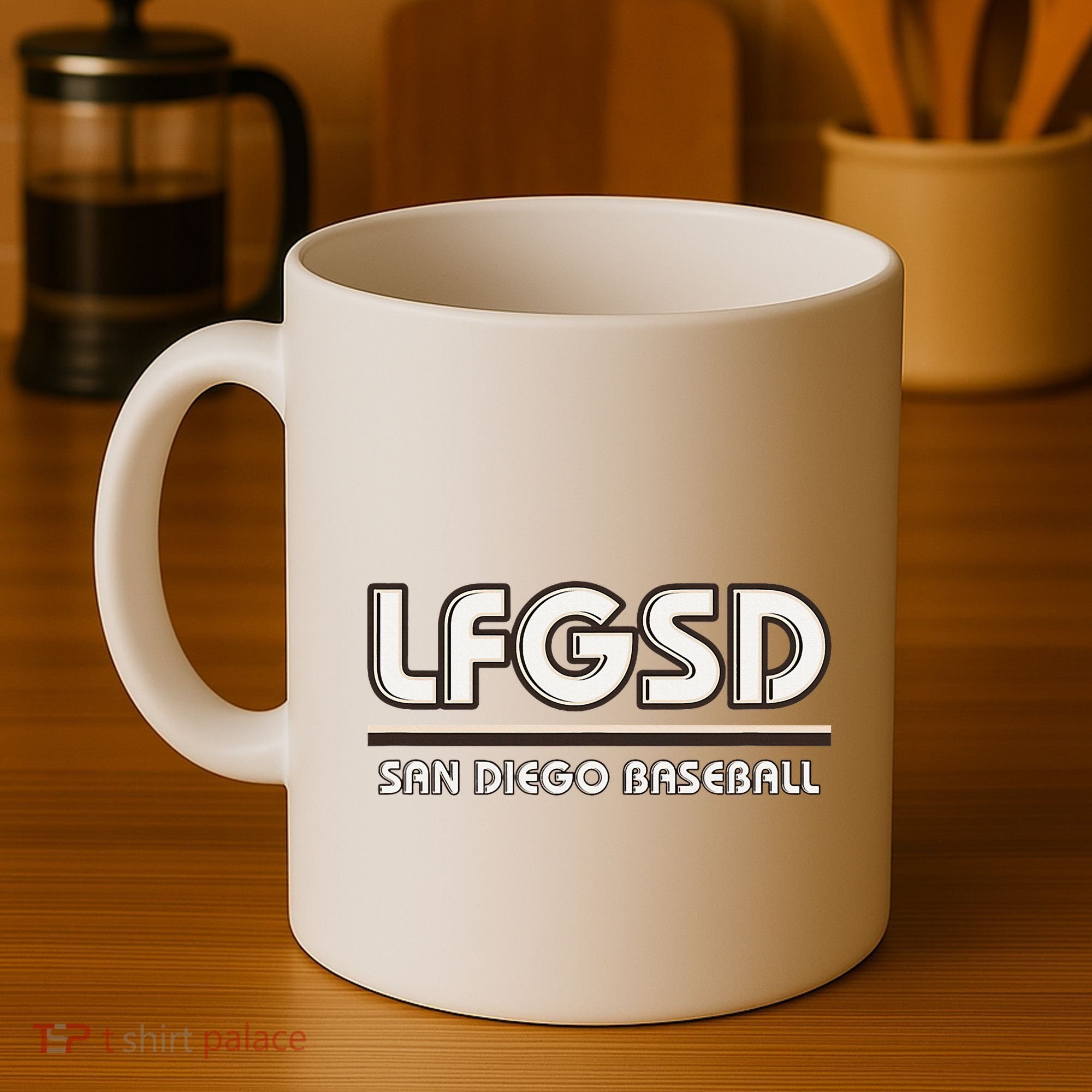 Lfgsd San Diego Baseball Coffee Mug