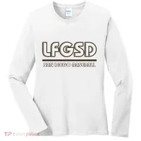Lfgsd San Diego Baseball Women's Long Sleeve Shirt thumb 0