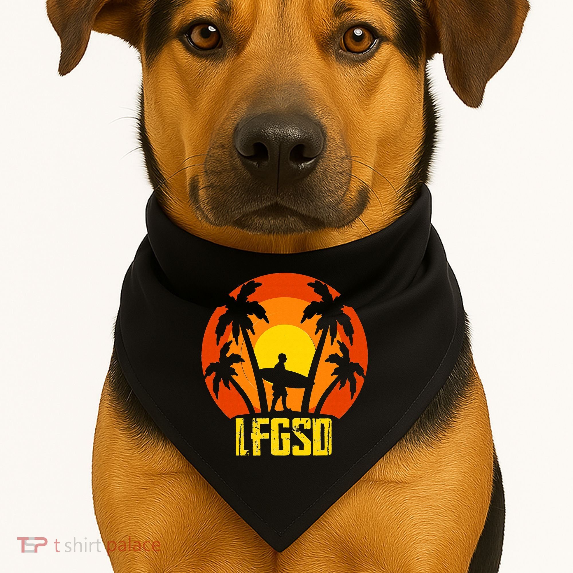 LFGSD San Diego Baseball USA-Made Doggie Bandana