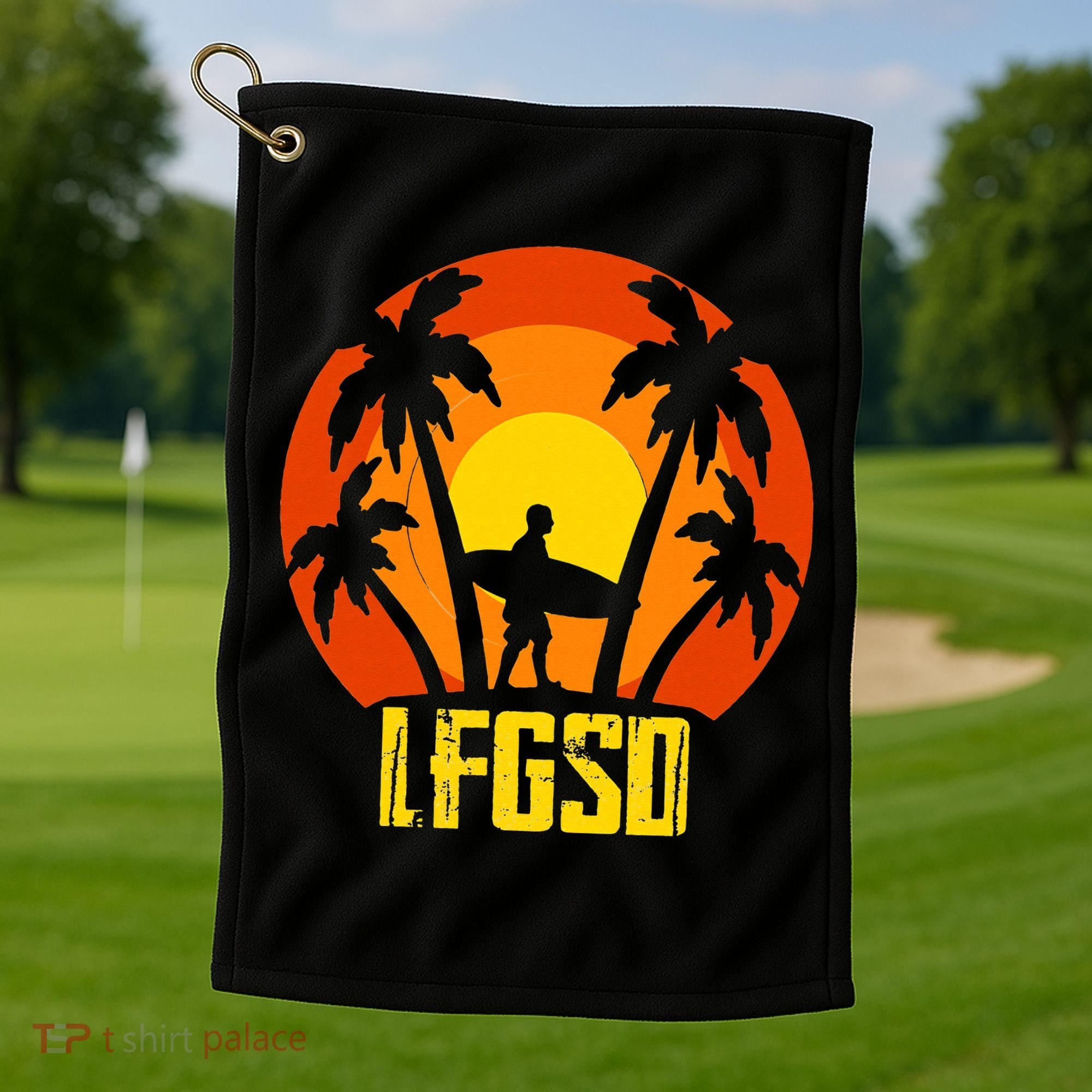 LFGSD San Diego Baseball Golf Towel