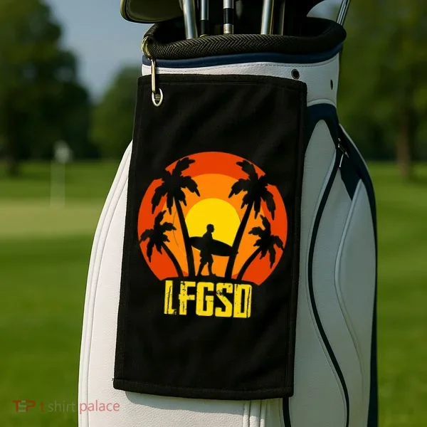 LFGSD San Diego Baseball Golf Towel