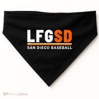 LFGSD San Diego Baseball Jorge Alfaro USA-Made Doggie Bandana thumb 0