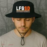 LFGSD San Diego Baseball Jorge Alfaro Bucket Hat thumb 2