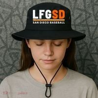 LFGSD San Diego Baseball Jorge Alfaro Bucket Hat thumb 3
