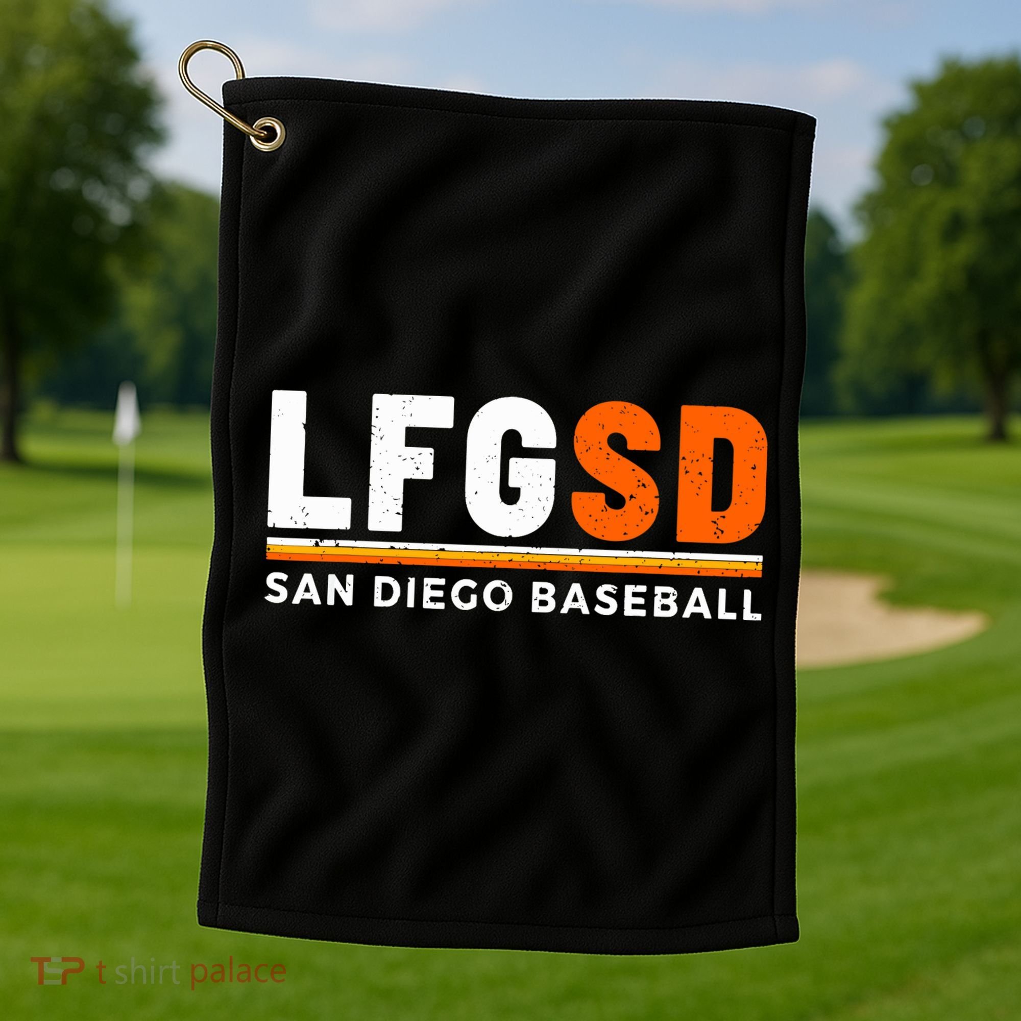 LFGSD San Diego Baseball Jorge Alfaro Golf Towel