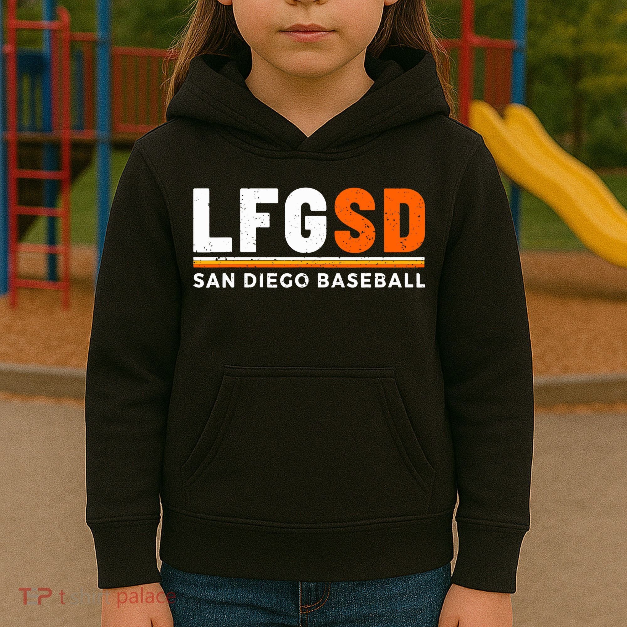 LFGSD San Diego Baseball Jorge Alfaro Kids Hoodie
