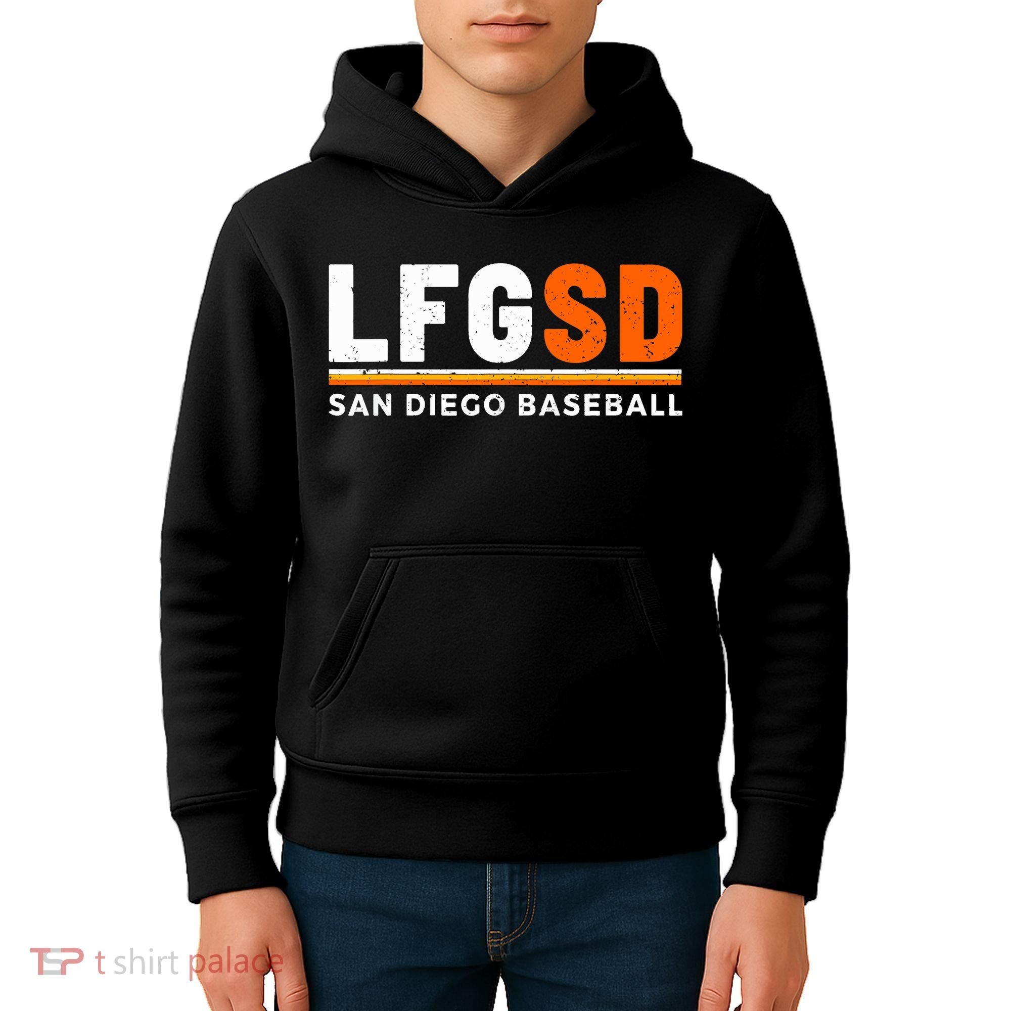 LFGSD San Diego Baseball Jorge Alfaro Kids Hoodie