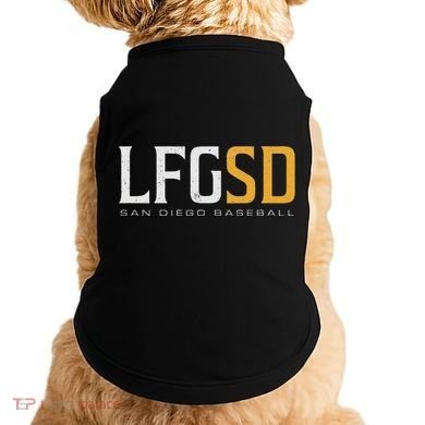 Lfgsd San Diego Baseball Doggie Tank