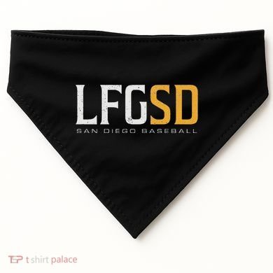 Lfgsd San Diego Baseball USA-Made Doggie Bandana