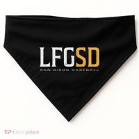 Lfgsd San Diego Baseball USA-Made Doggie Bandana thumb 0