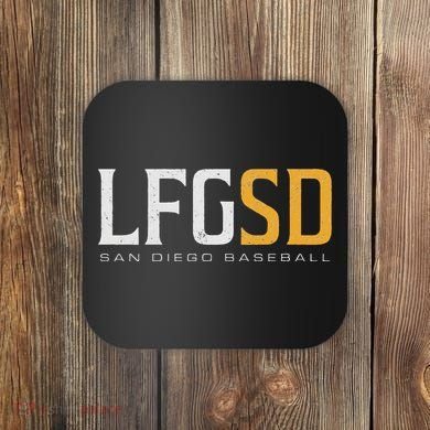 Lfgsd San Diego Baseball Coaster