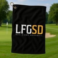 Lfgsd San Diego Baseball Golf Towel thumb 1