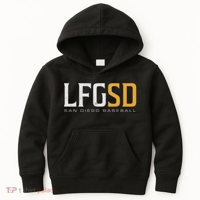 Lfgsd San Diego Baseball Kids Hoodie