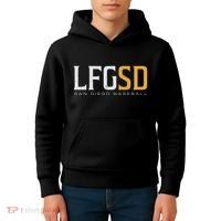 Lfgsd San Diego Baseball Kids Hoodie thumb 4