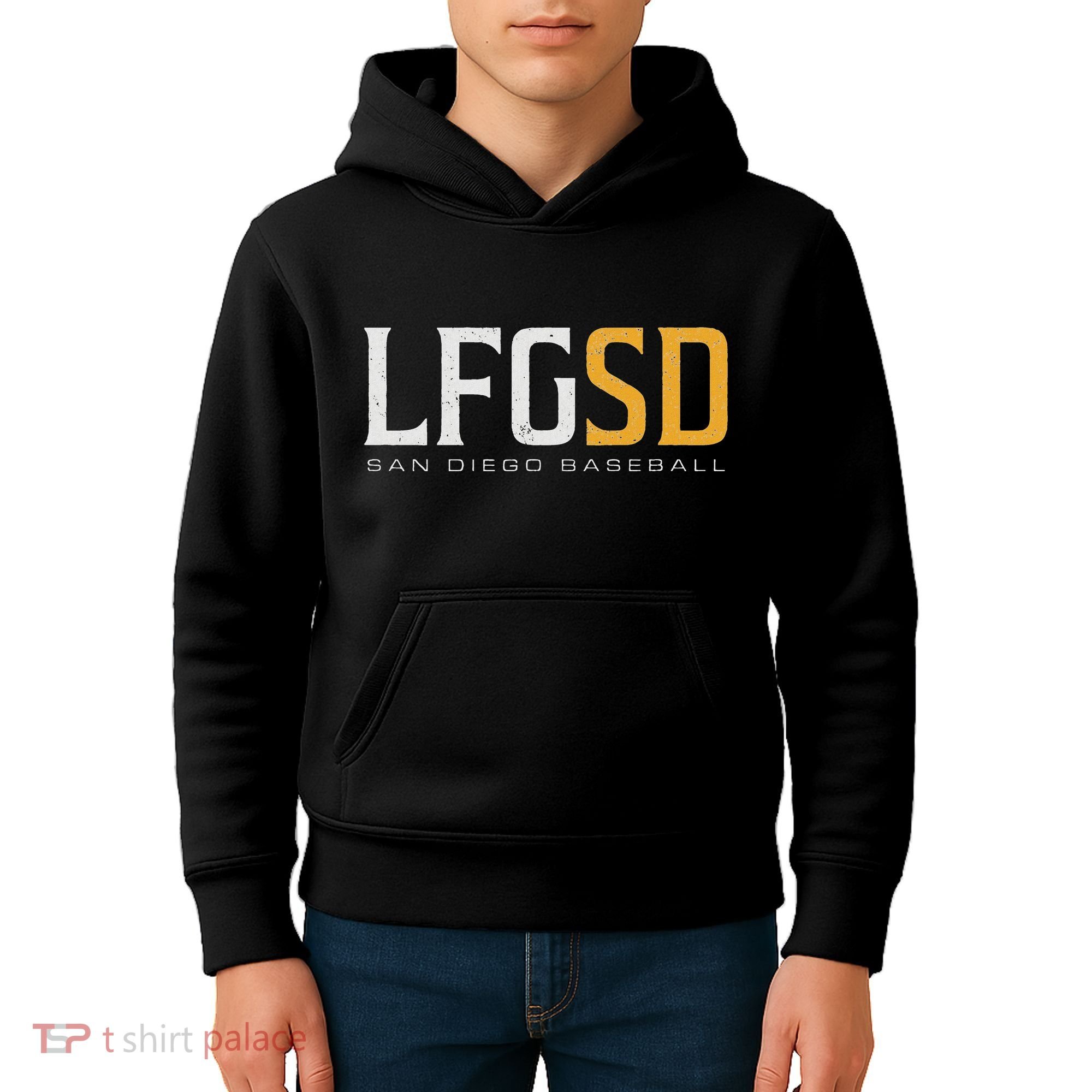 Lfgsd San Diego Baseball Kids Hoodie