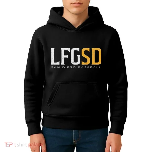 Lfgsd San Diego Baseball Kids Hoodie