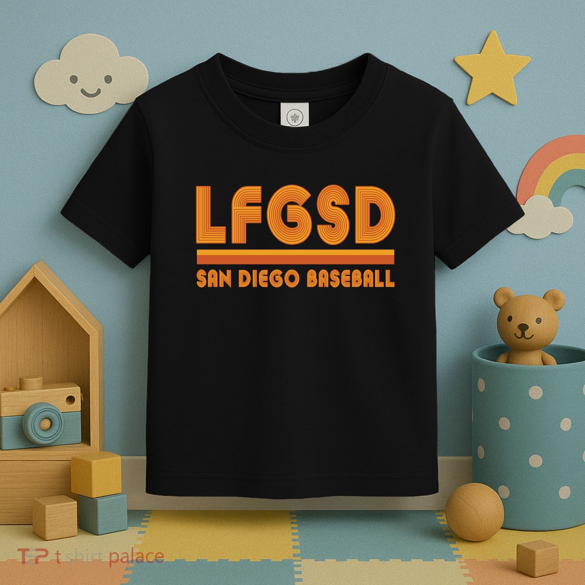 LFGSD San Diego Baseball Toddler T-Shirt