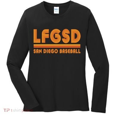 LFGSD San Diego Baseball Women's Long Sleeve Shirt