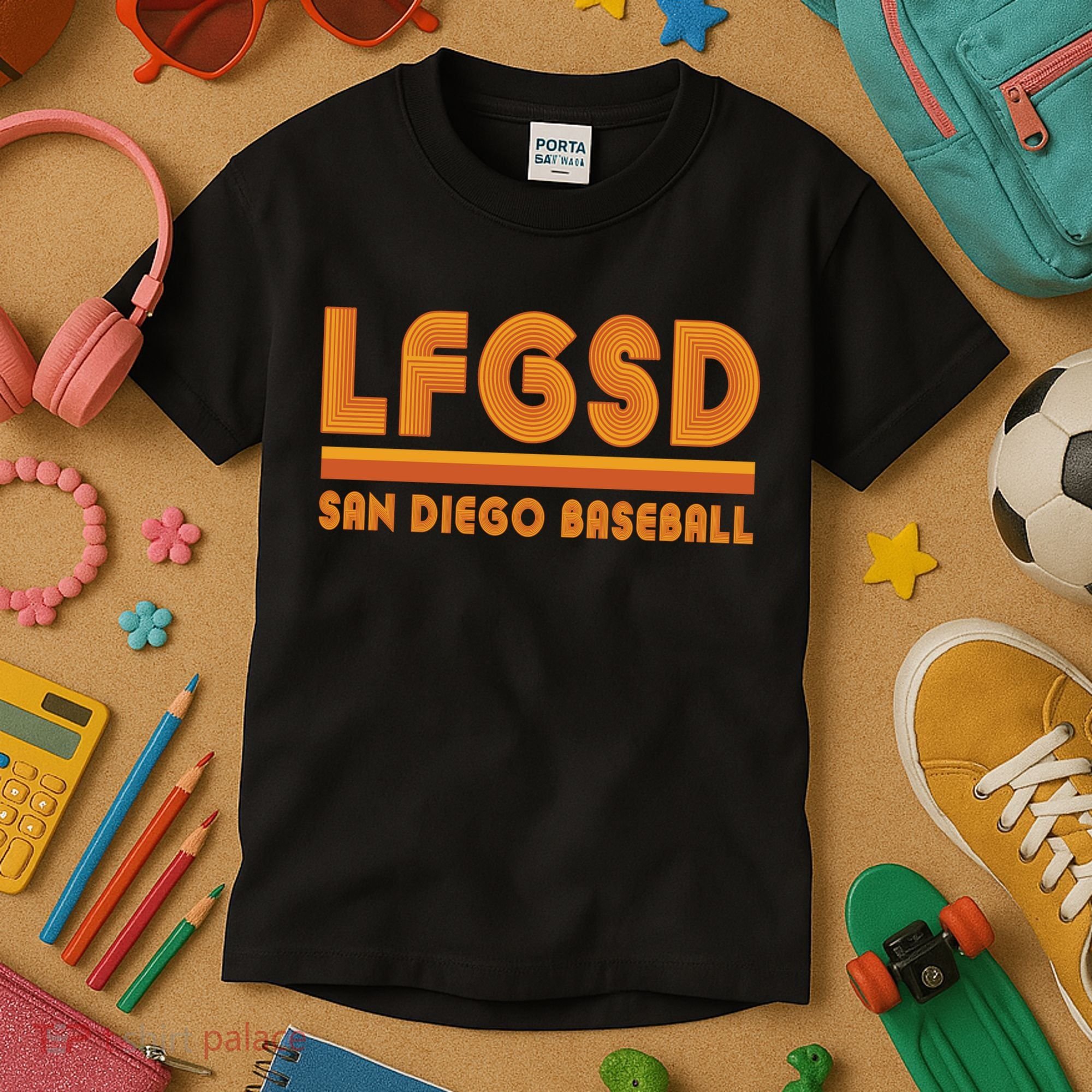 LFGSD San Diego Baseball Kids T-Shirt