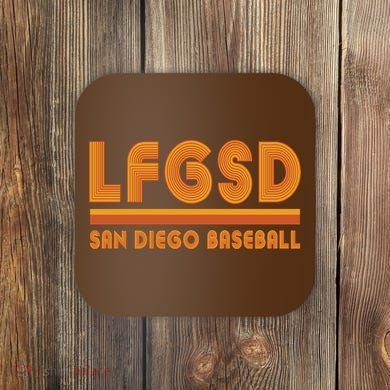 LFGSD San Diego Baseball Coaster