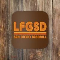 LFGSD San Diego Baseball Coaster thumb 0
