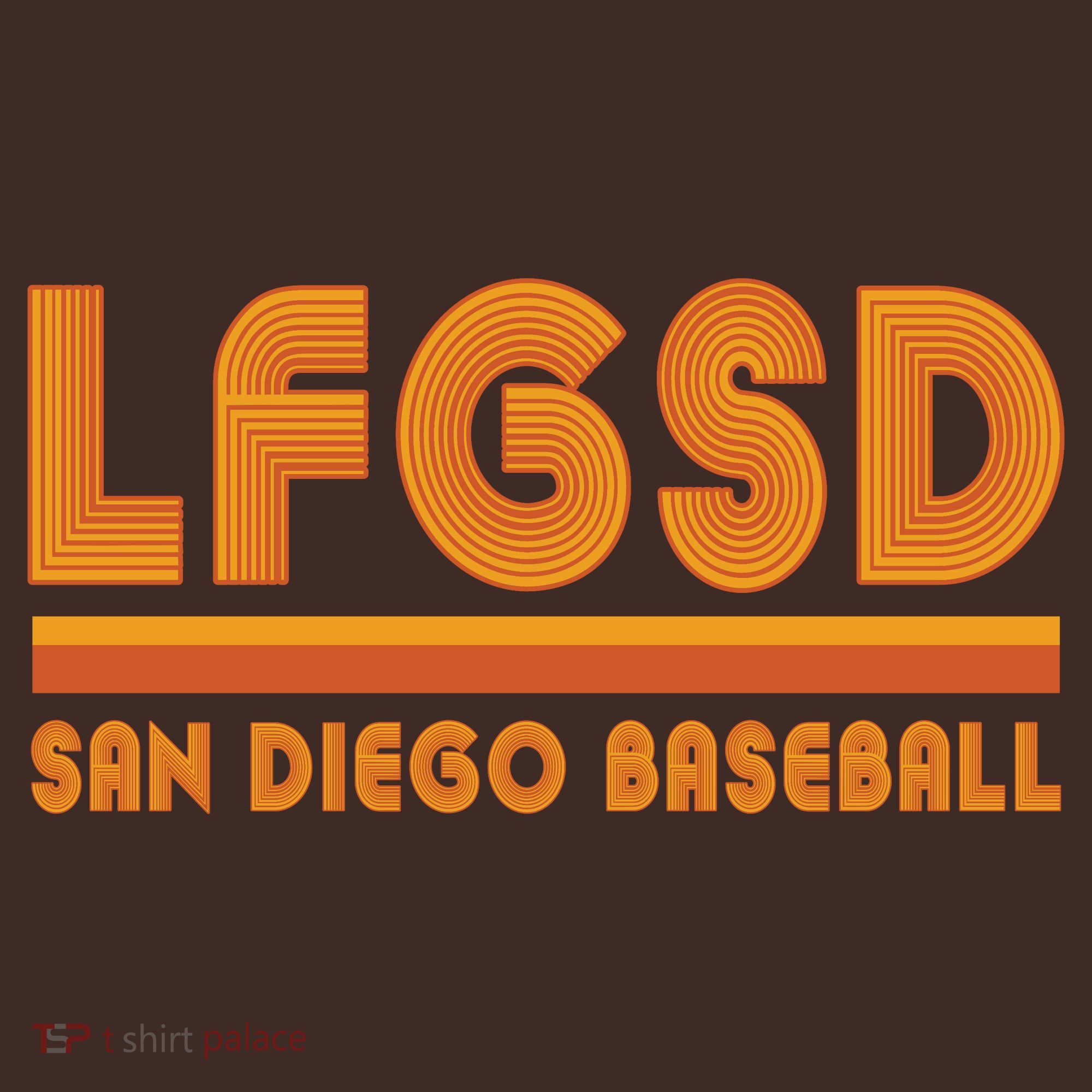 LFGSD San Diego Baseball Coaster