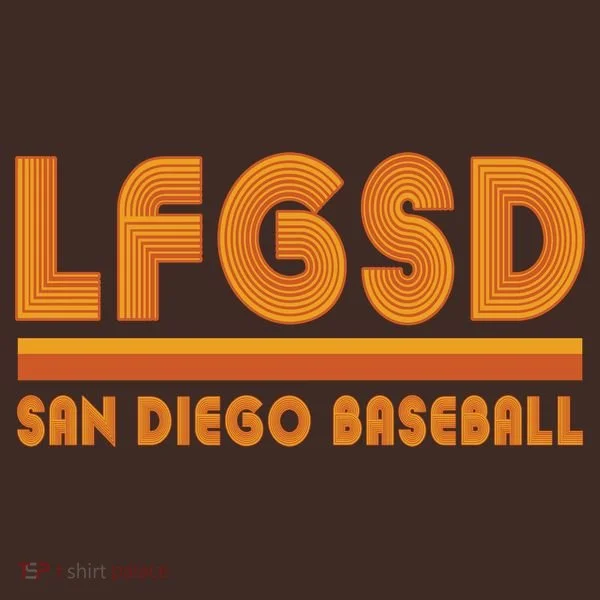 LFGSD San Diego Baseball Coaster