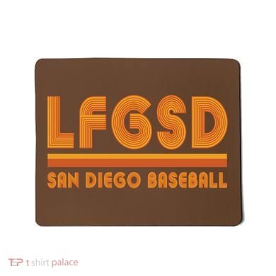 LFGSD San Diego Baseball Mousepad