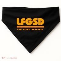 LFGSD San Diego Baseball USA-Made Doggie Bandana thumb 0