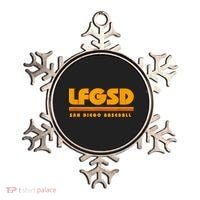 LFGSD San Diego Baseball Ornament thumb 0