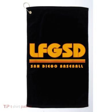 LFGSD San Diego Baseball Golf Towel