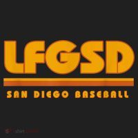 LFGSD San Diego Baseball Golf Towel thumb 3