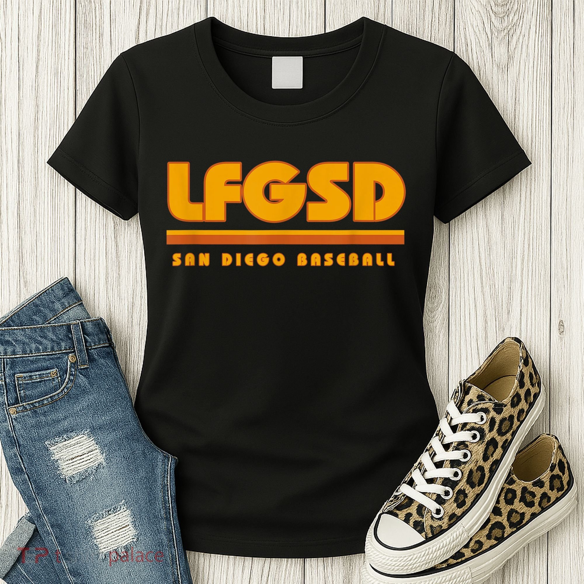 LFGSD San Diego Baseball Women's T-Shirt