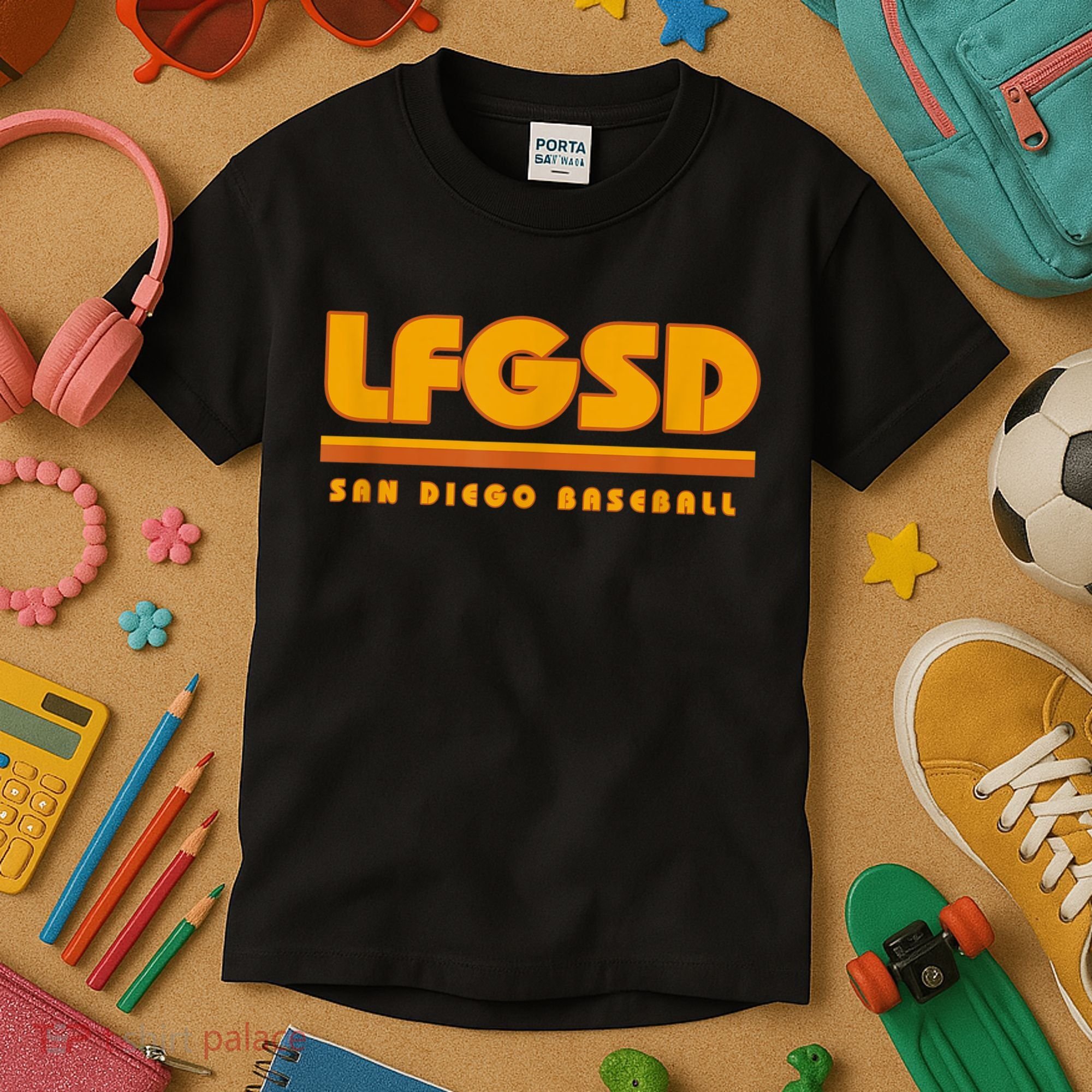 LFGSD San Diego Baseball Kids T-Shirt