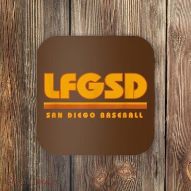 LFGSD San Diego Baseball Coaster