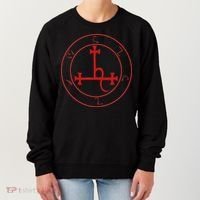 Lilith Sigil Enochian Writing Magick Demon Occult Women's Sweatshirt thumb 0