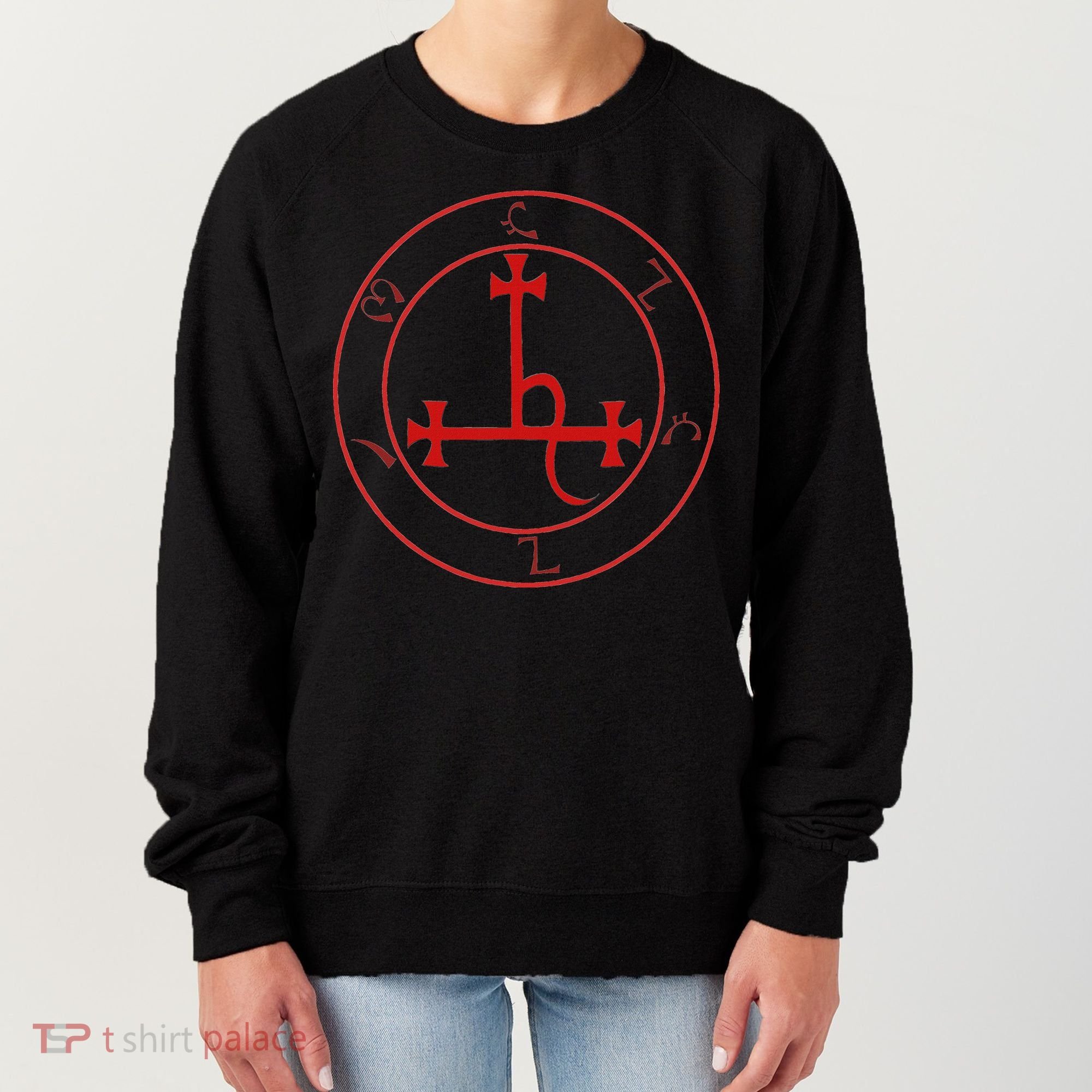 Lilith Sigil Enochian Writing Magick Demon Occult Women's Sweatshirt
