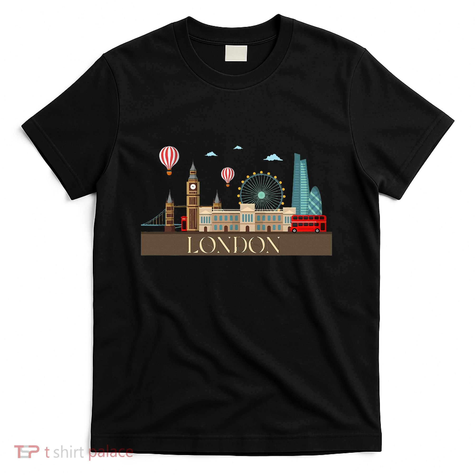 London Souvenir England Vintage City British Uk T-Shirt