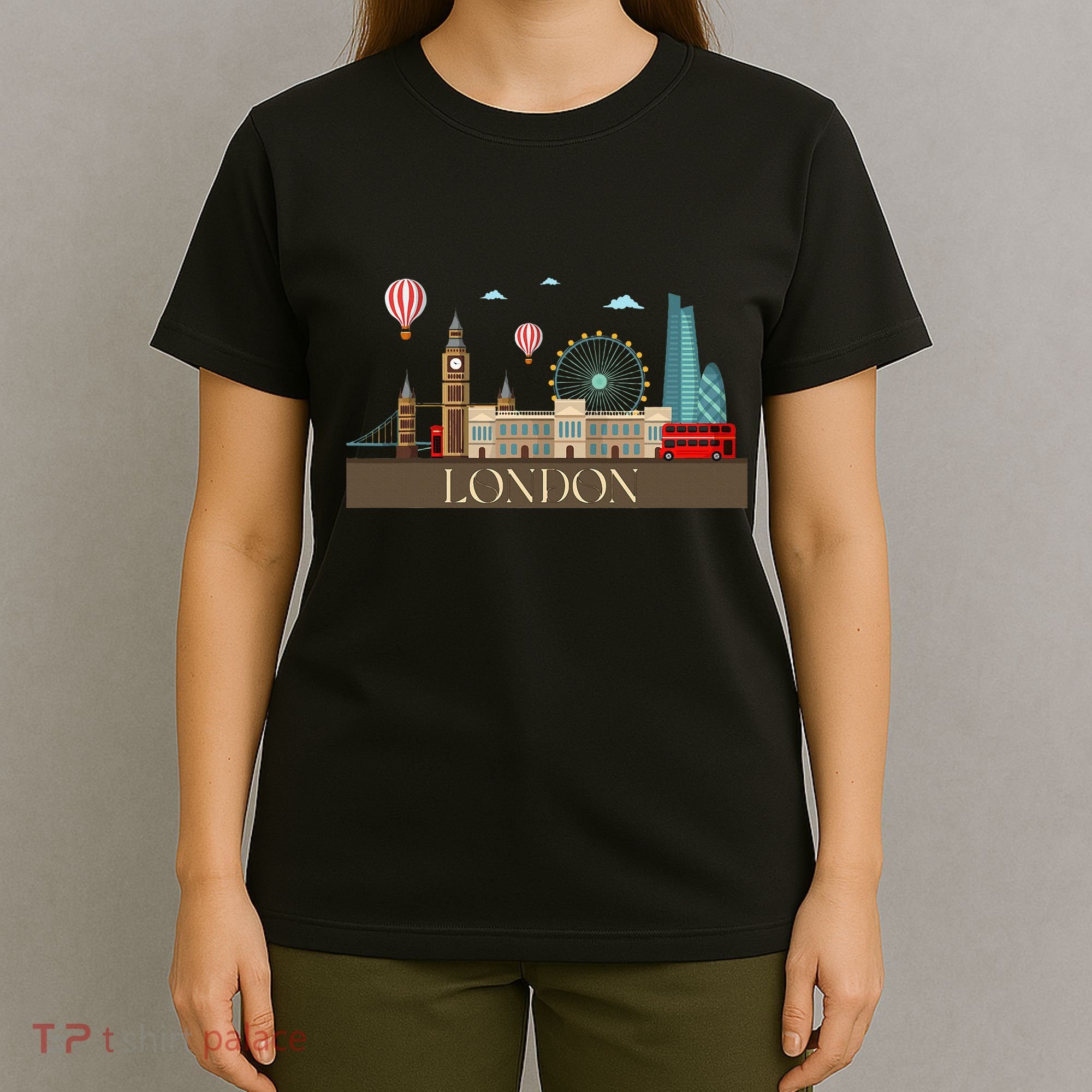 London Souvenir England Vintage City British Uk T-Shirt