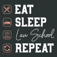 Law School Eat Sleep Repeat Future Lawyer Law Student Gift Mousepad thumb 1