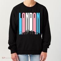London Skyline England Flag Women's Sweatshirt thumb 0