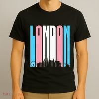 London Skyline England Flag T-Shirt thumb 3