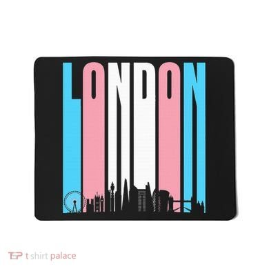 London Skyline England Flag Mousepad
