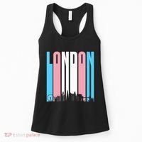 London Skyline England Flag Women's Tank Top thumb 0