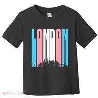 London Skyline England Flag Toddler T-Shirt thumb 0