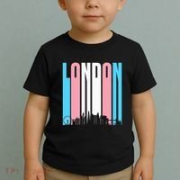 London Skyline England Flag Toddler T-Shirt thumb 2