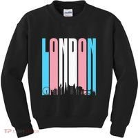 London Skyline England Flag Kids Sweatshirt thumb 0