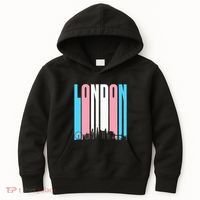 London Skyline England Flag Kids Hoodie thumb 0
