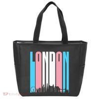 London Skyline England Flag Tote Bag thumb 0