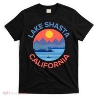 Lake Shasta Fishing Hiking Camping T-Shirt thumb 0